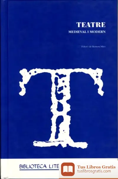 Descargar Teatre Medieval I Modern