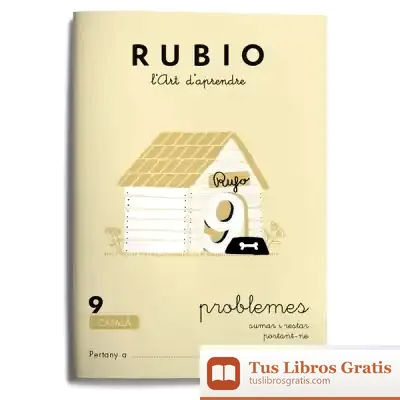 Descargar Rubio, L'Art D'Aprendre. Problemes 9 de Fermín Barrero González