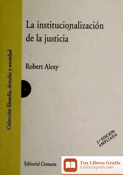 Descargar La Institucionalización De La Justicia