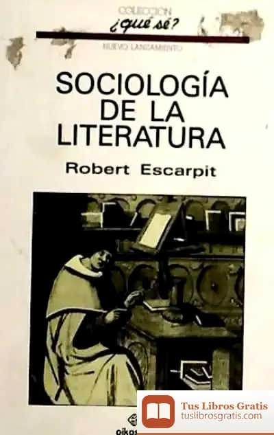 Descargar Sociología De La Literatura