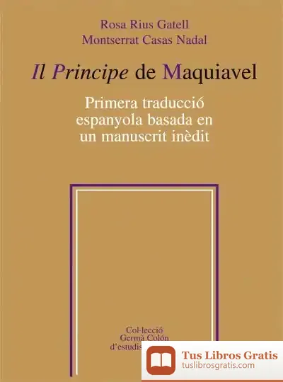 Descargar Il Principe De Maquiavel