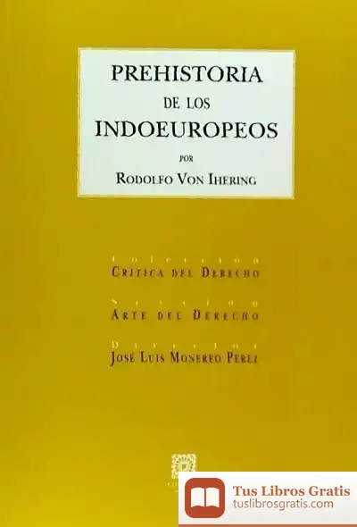 Descargar Prehistoria De Los Indoeuropeos de Isabel Cantón Mayo