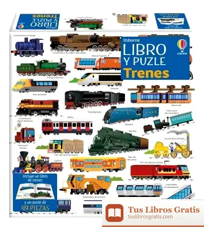 Descargar Trenes Libro Puzle