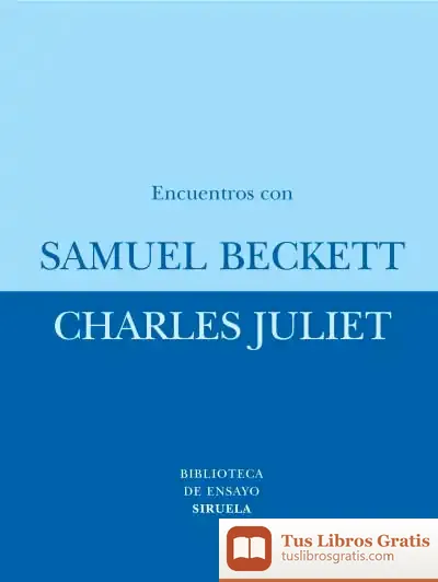 Descargar Encuentros Con Samuel Beckett