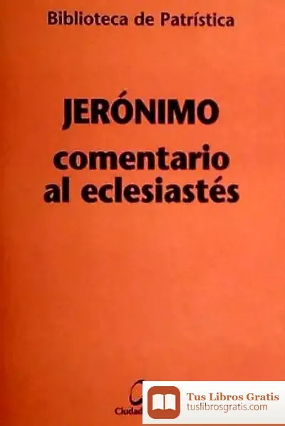 Descargar Comentario Al Eclesiastés