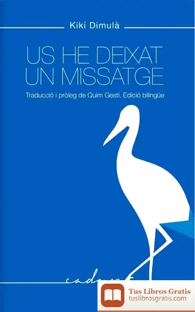 Descargar Us He Deixat Un Missatge de Tina Vallès