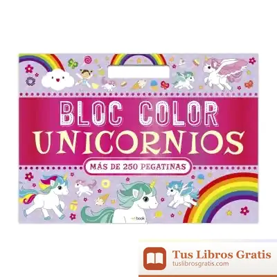Descargar Bloc Color - Unicornios