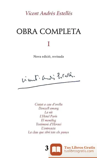 Descargar Obra Completa I