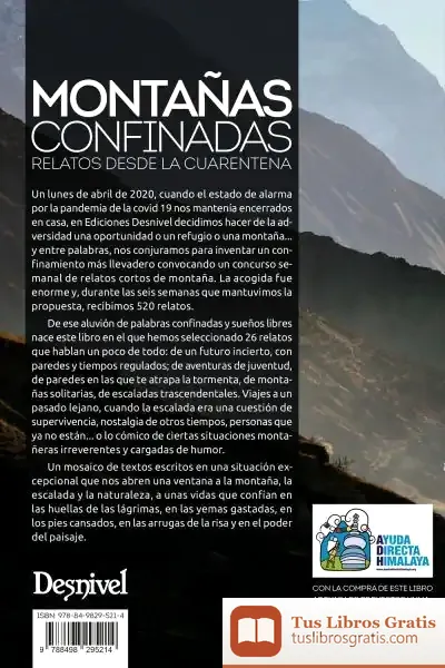 Descargar Montañas Confinadas. Relatos Desde La Cuarentena