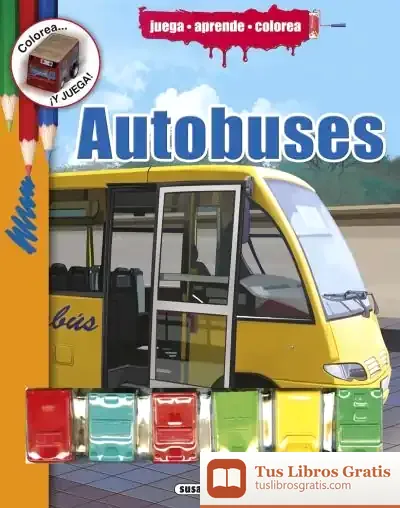Descargar Colorea Y Juega. Autobuses