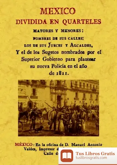 Descargar México Dividida En Quarteles Mayores Y Menores