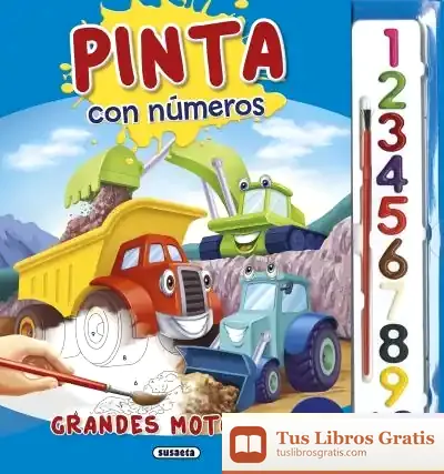 Descargar Pinta Con Números. Grandes Motores