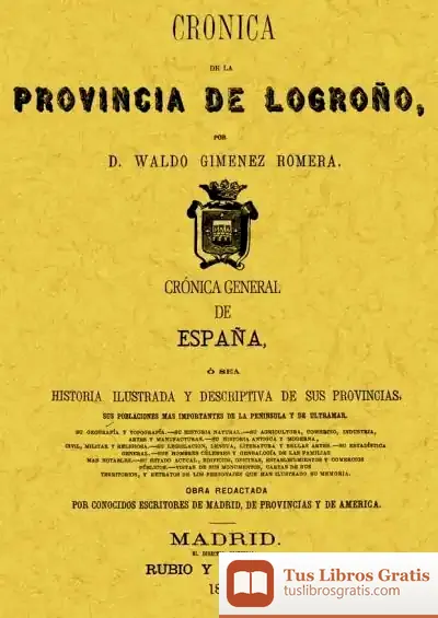 Descargar Crónica De La Provincia De Logroño