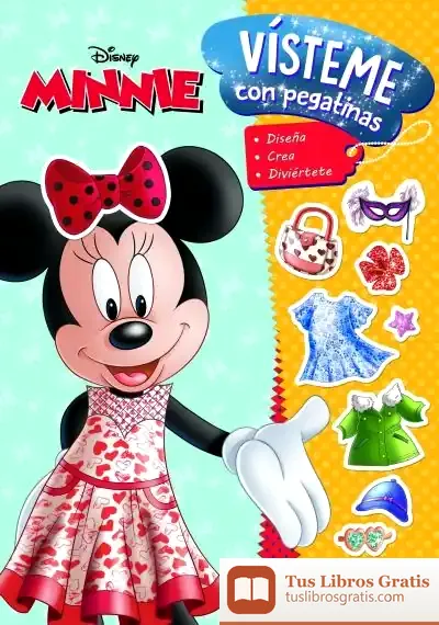 Descargar Minnie. Vísteme Con Pegatinas de Walt Disney