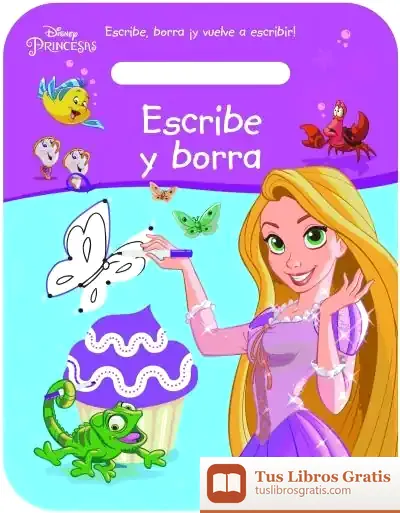 Descargar Princesas. Escribe Y Borra de Walt Disney