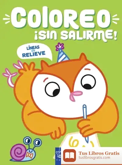 Descargar Coloreo ¡Sin Salirme! Búho de Yoyo